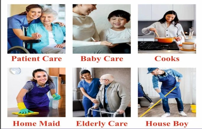 If Any house maid requverments Apply